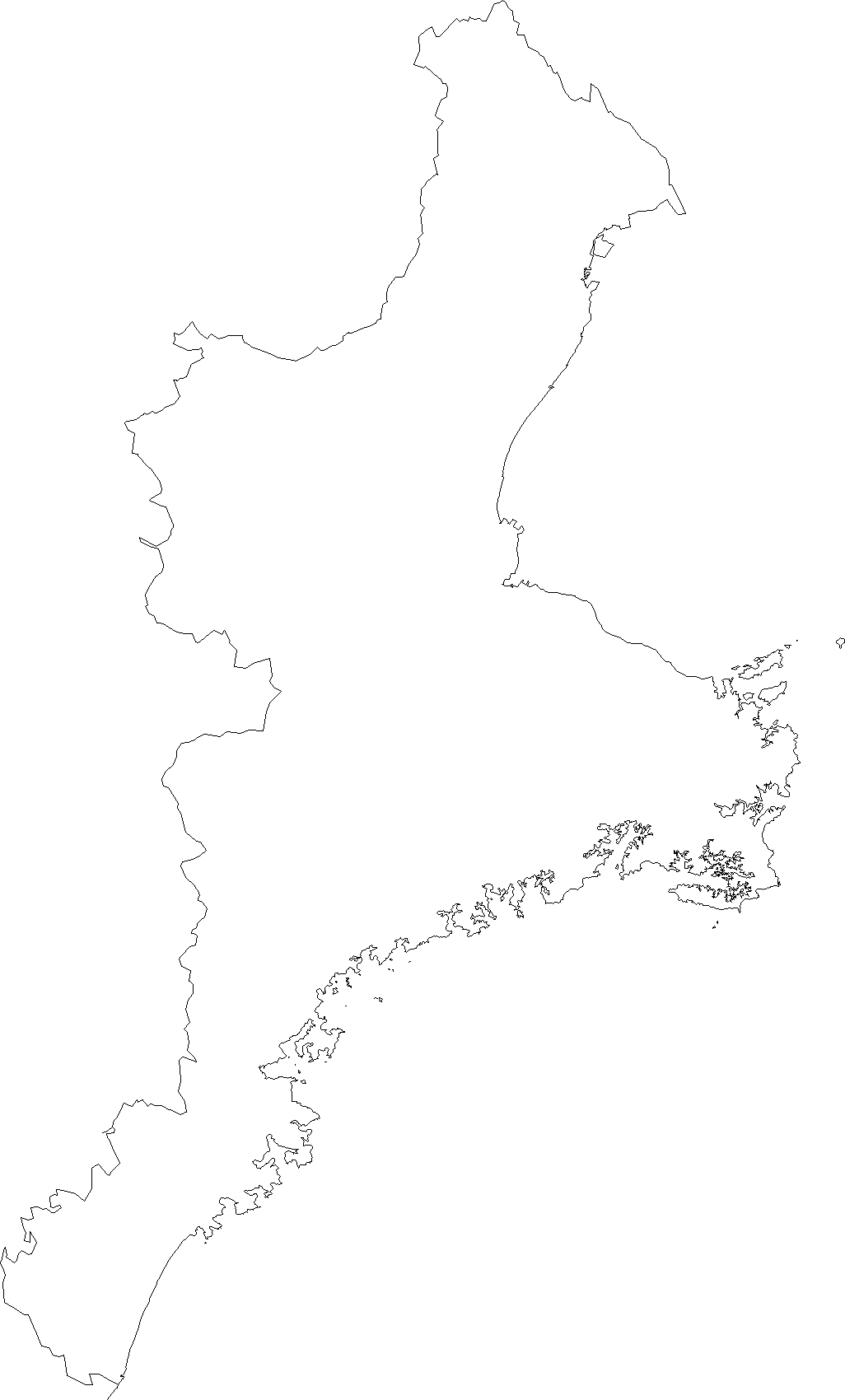 三重県 地図 白地図 データ 無料ダウンロード