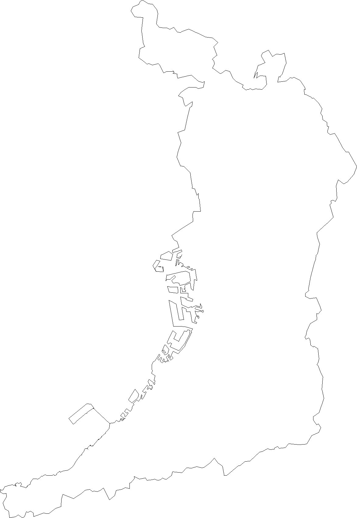 大阪府 地図 白地図 データ 無料ダウンロード